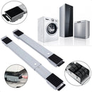 Base de Alumínio com Rodas Suporte Ajustável para Eletrodomésticos