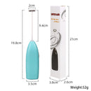 Mixer Misturador Elétrico Portátil para Bebidas e Batedor Mexedor Ovos