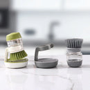 Escova Lava Louças Com Depósito e Suporte Cozinha Limpeza