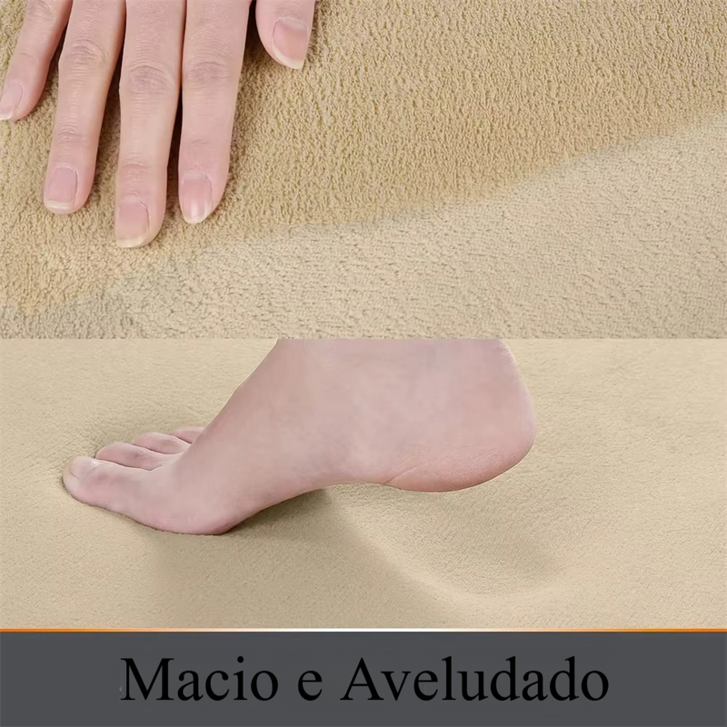 Tapete de Banho Premium Superabsorvente e Antiderrapante