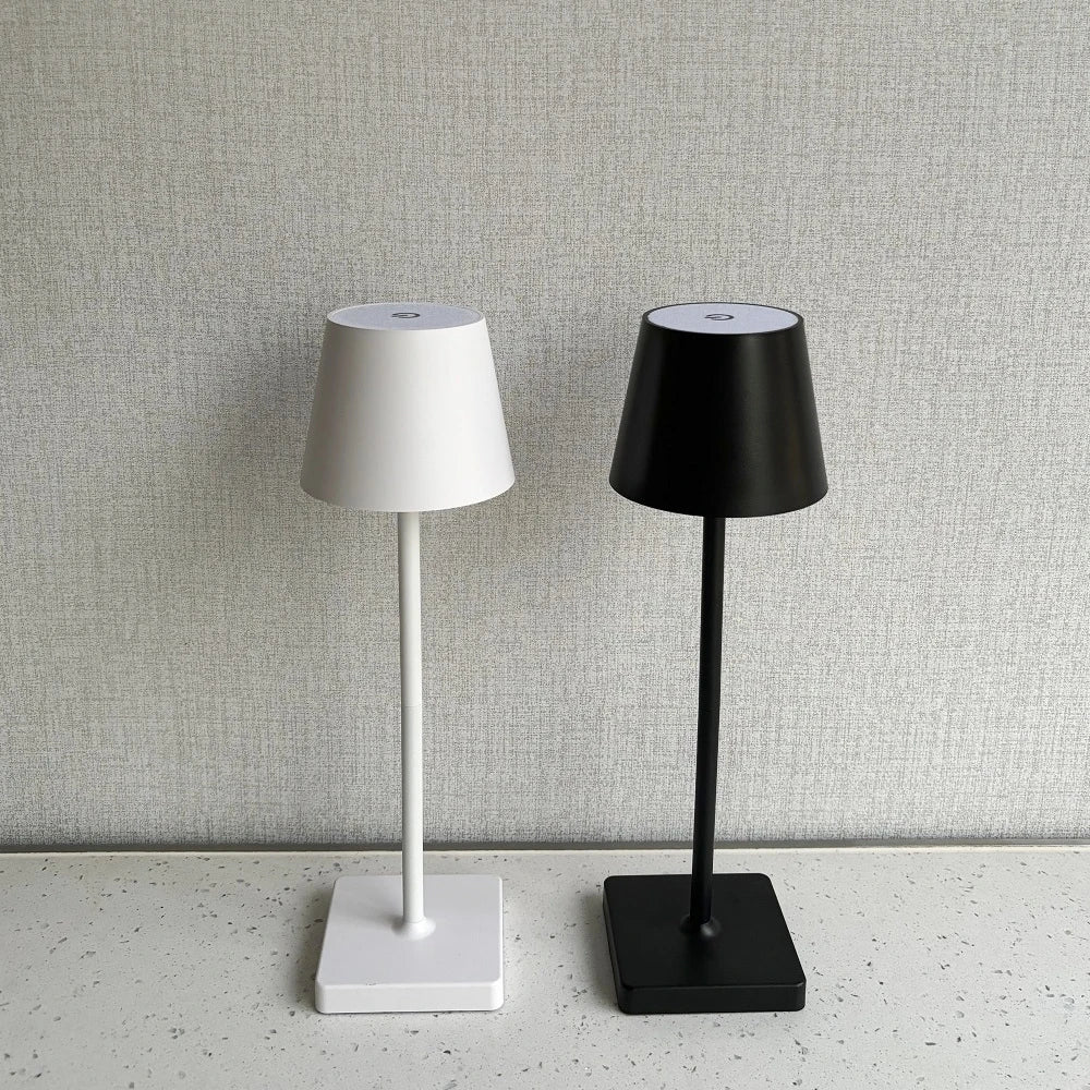 Luminária LED Sem Fio Touch – Luz Decorativa para Quarto e Escritório