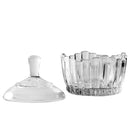 Baleiro Bomboniere Potiche Em Vidro 2 Peças