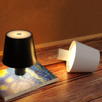 Luminária LED Sem Fio Touch – Luz Decorativa para Quarto e Escritório