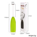 Mixer Misturador Elétrico Portátil para Bebidas e Batedor Mexedor Ovos