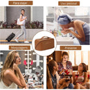 Necessaire Organizadora Feminina em Couro Caramelo