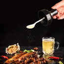 porta-temperos de vidro com colher"

"organizador de temperos vedado"

"pote para especiarias com colher"

"porta-temperos elegante para cozinha