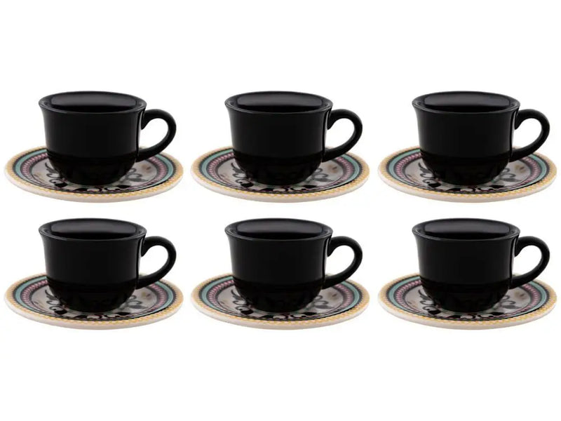 Conjunto De 6 Xícaras De Café Floreal 65ML