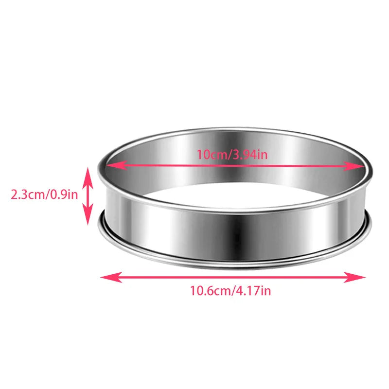Aros Culinários Duplos de Aço Inox