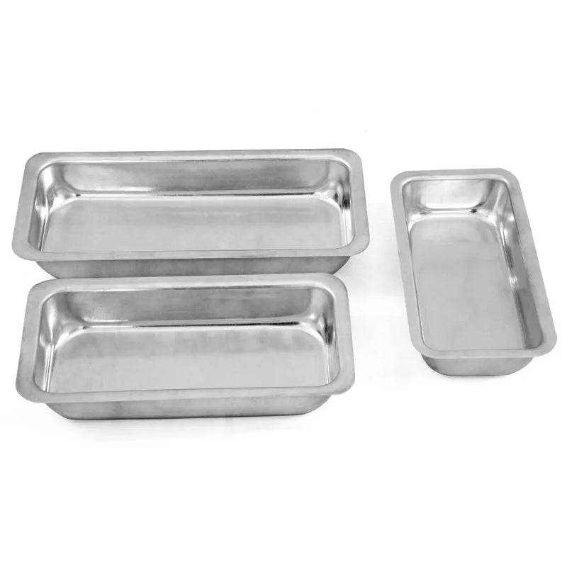 Kit Com 3 Formas Para Bolo E Assadeira Em Alumínio