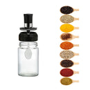 Porta-Temperos de Vidro com Colher