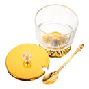 Recipiente De Vidro Para Condimento Luxo