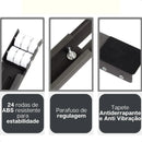 Base de Alumínio com Rodas Suporte Ajustável para Eletrodomésticos