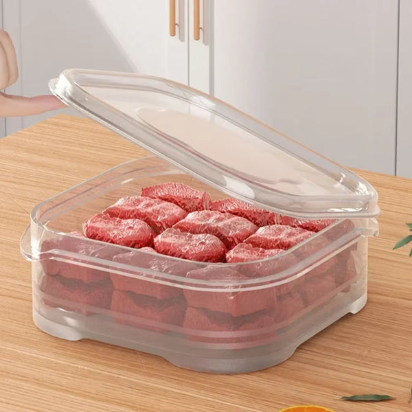 Kit 5 Pote Transparente com Tampa Mini