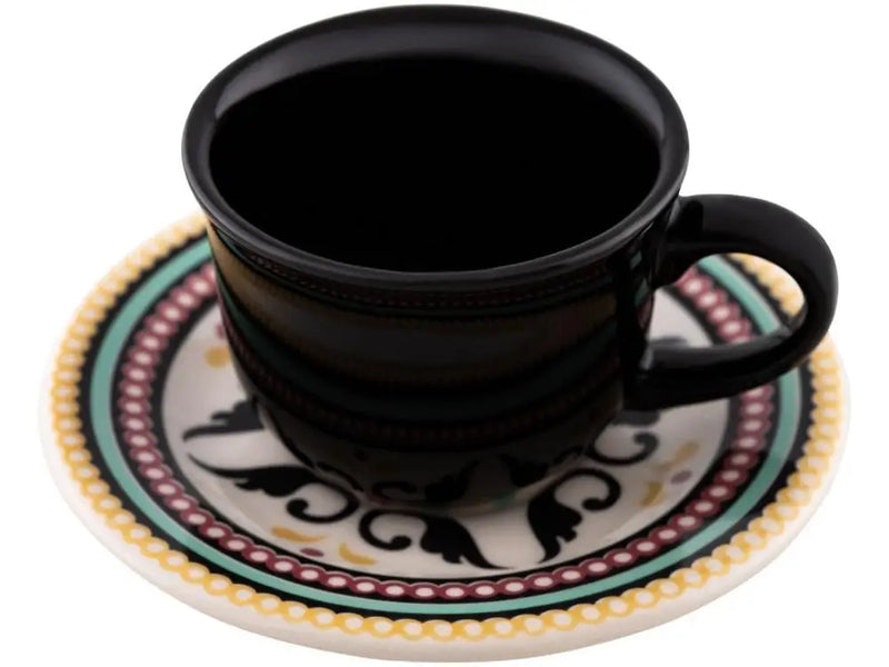 Conjunto De 6 Xícaras De Café Floreal 65ML