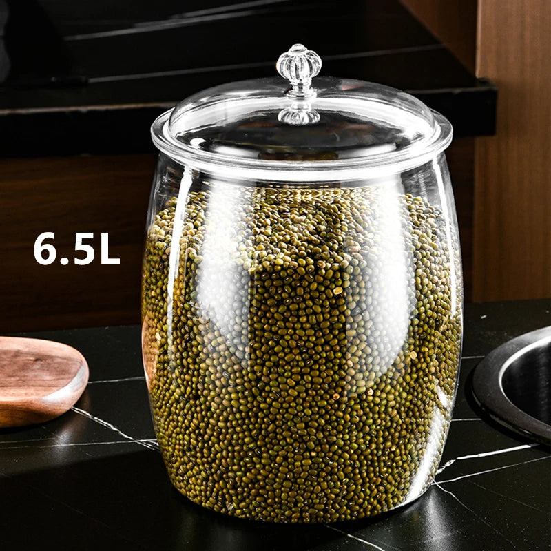 Pote De Plástico Rígido Com Tampa Hermética