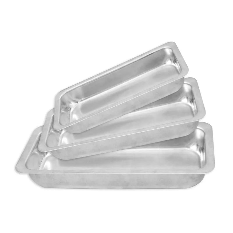 Kit Com 3 Formas Para Bolo E Assadeira Em Alumínio