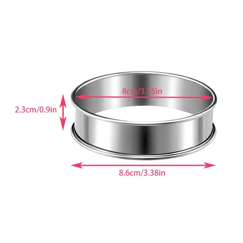 Aros Culinários Duplos de Aço Inox