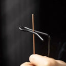 Queimador de Incenso de Madeira - Suporte Redondo para Casa