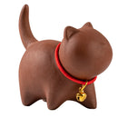 Gato de Argila para Decoração