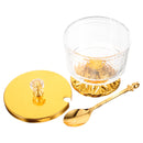 Recipiente De Vidro Para Condimento Luxo