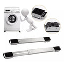 Base de Alumínio com Rodas Suporte Ajustável para Eletrodomésticos