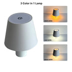 Luminária LED Sem Fio Touch – Luz Decorativa para Quarto e Escritório