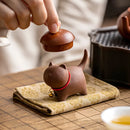 Gato de Argila para Decoração