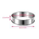 Aros Culinários Duplos de Aço Inox