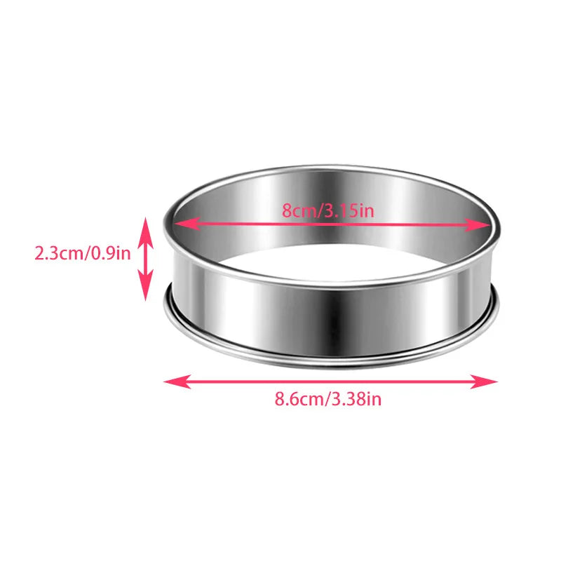 Aros Culinários Duplos de Aço Inox