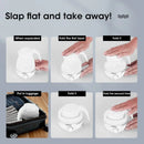 Chaleira Elétrica Dobrável De Silicone Portátil Para Viagens