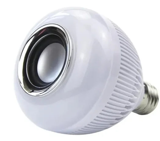Lâmpada LED Colorida com Áudio Bluetooth