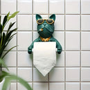 Suporte de Papel Higiênico Formato Cachorro