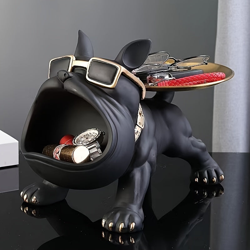 Ornamento De Armazenamento Bulldog