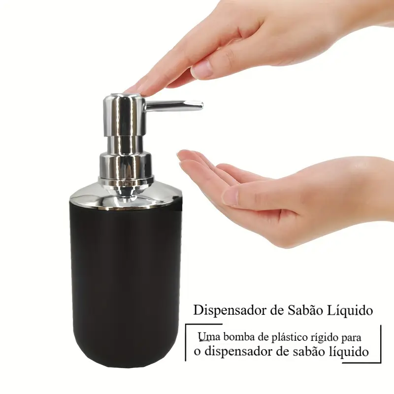 Conjunto de 6 Acessórios para Banheiro