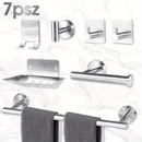 Conjunto De Aço Para Banheiro Com 7 Peças  Durabilidade e Estilo