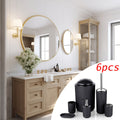 Conjunto de 6 Acessórios para Banheiro