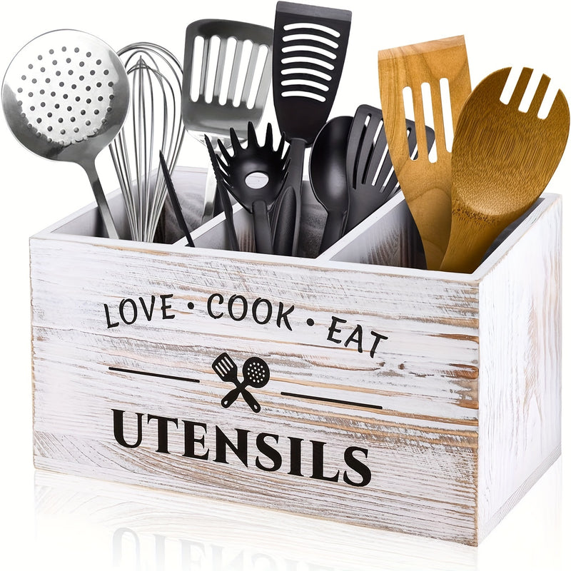 Caixa Organizadora De Utensílios De Cozinha