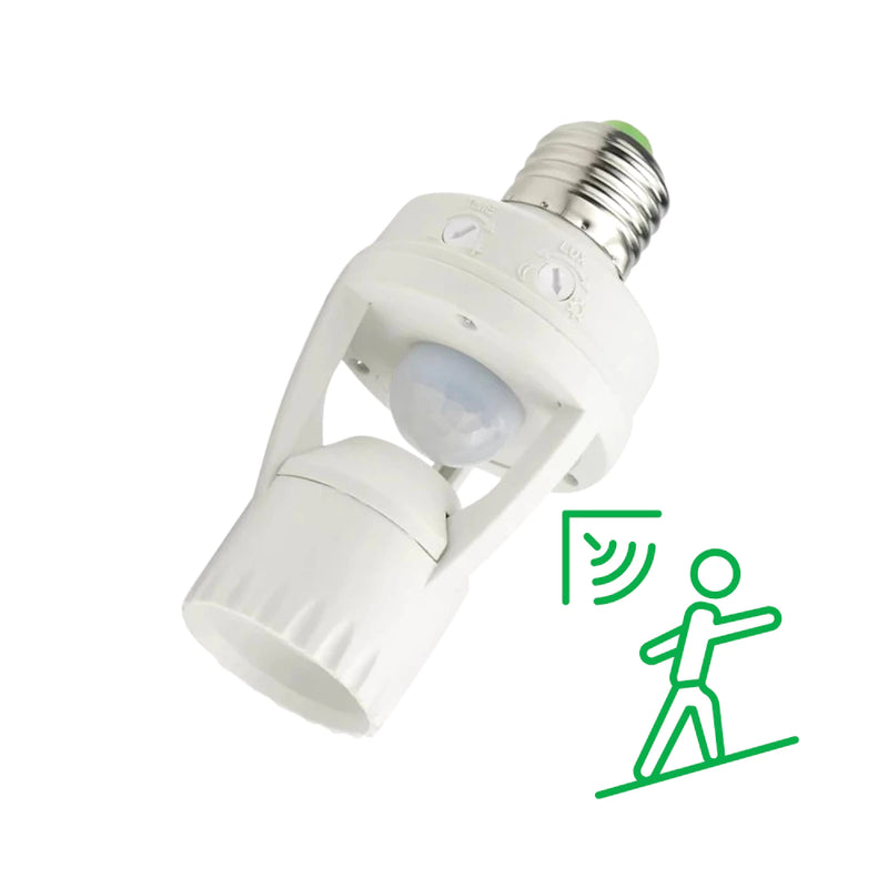 Sensor De Presença Com Fotocélula Para Lâmpada Soquete E27