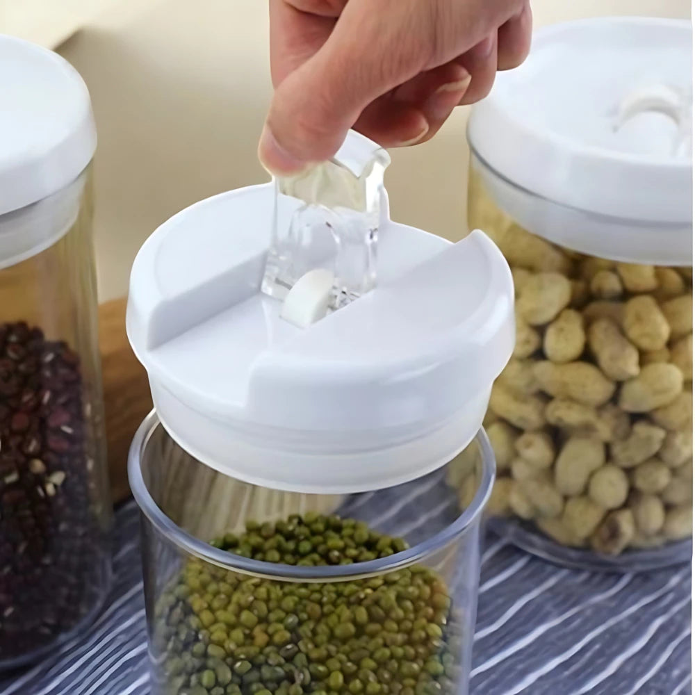 Pote Hermético Redondo de Acrílico 450ML