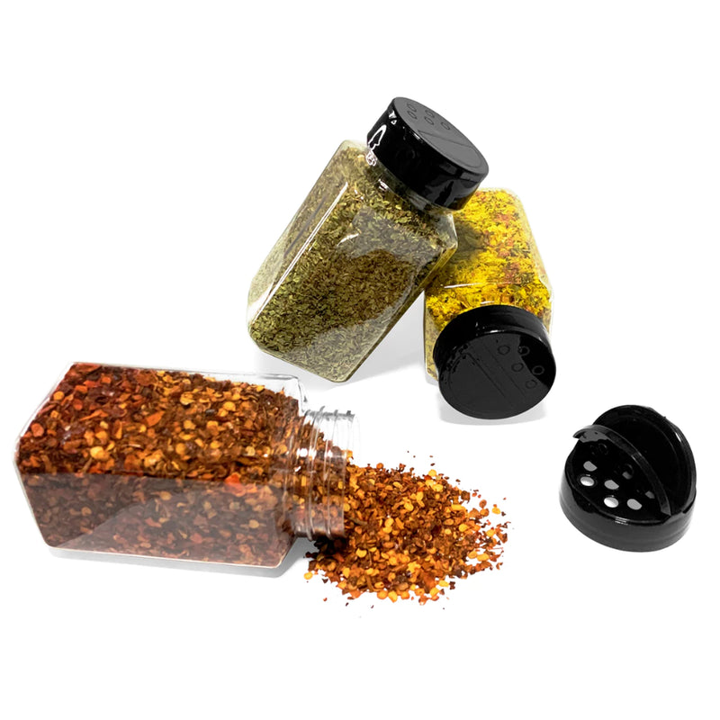 Kit 10 Potes Para Temperos Com Tampa Dosadora