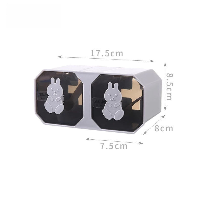 Porta Condimentos em Acrílico com Suporte