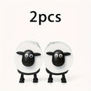 Kit 2 Suporte De Rolo De Papel Designe de Cordeiro