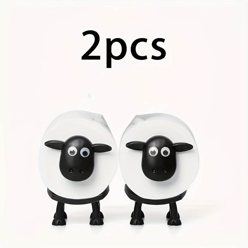 Kit 2 Suporte De Rolo De Papel Designe de Cordeiro