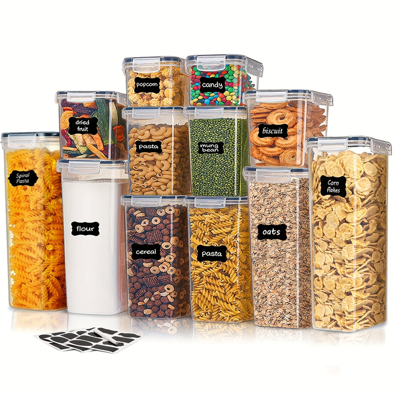 Conjunto de 6/12 Recipientes Herméticos para Alimento