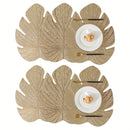 Jogo Americano De Mesa Folha Tropical