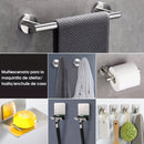 Conjunto De Aço Para Banheiro Com 7 Peças  Durabilidade e Estilo