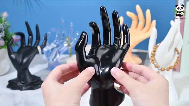 Suporte de Exposição para Joias em Formato de Mão