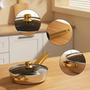 Conjunto de 06 Panelas e Frigideiras em Aço Inox