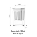 Coador de Iogurte Com Saco de Malha Extra Fina