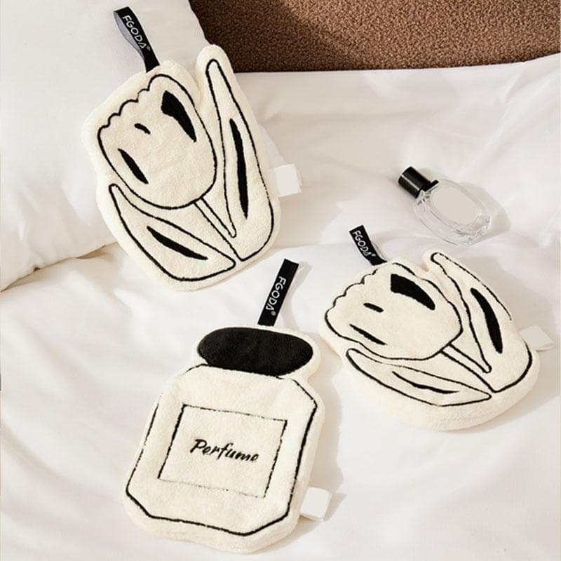 Toalha de Mão Pendurada para Banheiro